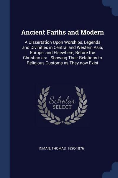 Ancient Faiths and Modern