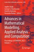 Advances in Mathematical Modelling, Applied Analysis and Computation