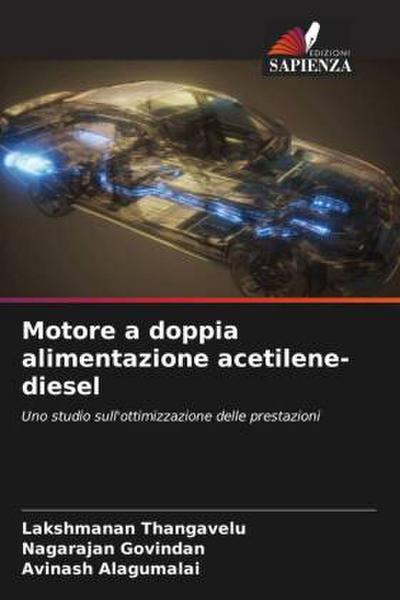 Motore a doppia alimentazione acetilene-diesel