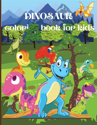 Dinosaur Coloring Book for Kids