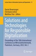 Solutions and Technologies for Responsible Digitalization