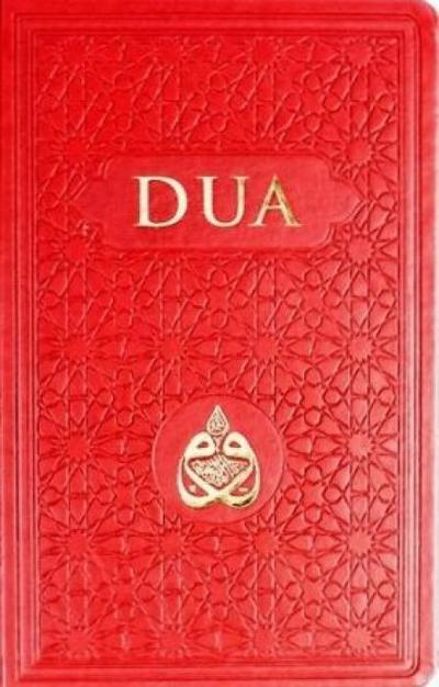 Dua - Evradi Serife Arapca ve Türkce, Cep Boy, Kirmizi - Ciltli