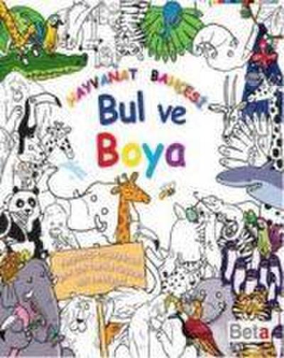 Hayvanat Bahcesi Bul ve Boya