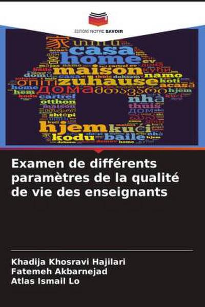 Examen de différents paramètres de la qualité de vie des enseignants
