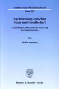 Rechtsetzung zwischen Staat und Gesellschaft.