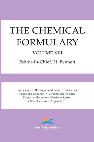 The Chemical Formulary, Volume 16