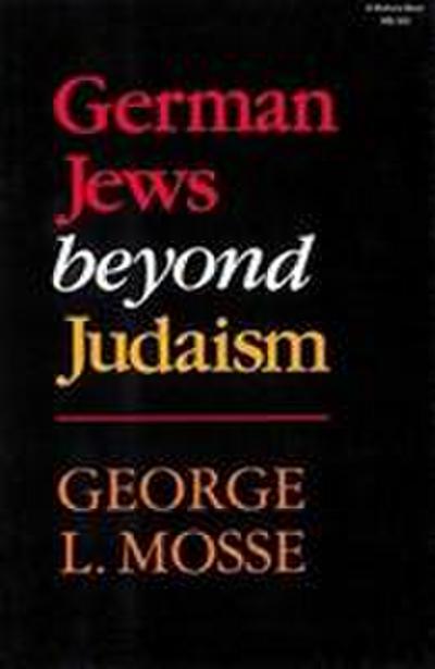 German Jews beyond Judaism