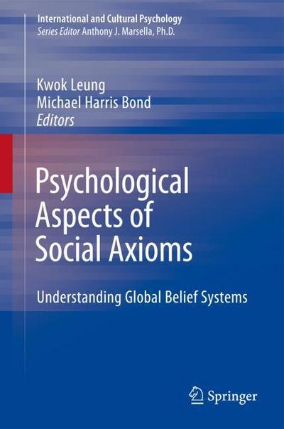 Psychological Aspects of Social Axioms