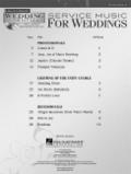 Service Music for Weddings [With CD (Audio)]
