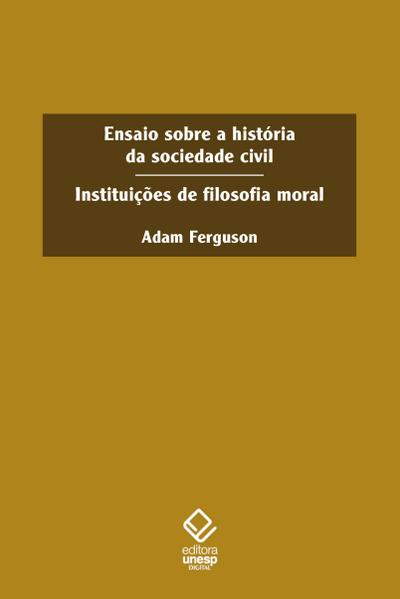 Ensaio sobre a historia da sociedade civil