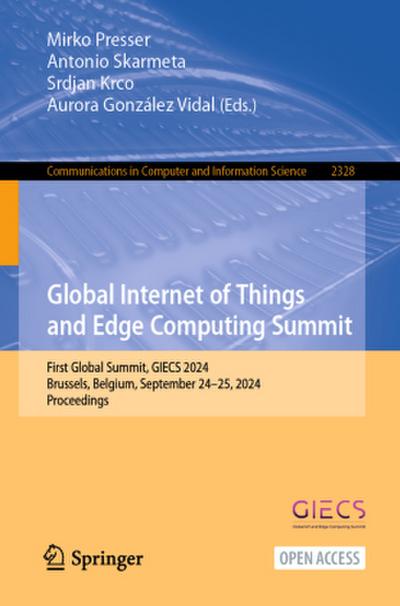 Global Internet of Things and Edge Computing Summit