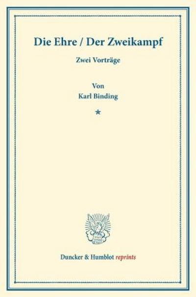 Die Ehre / Der Zweikampf