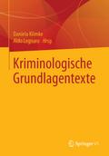 Kriminologische Grundlagentexte