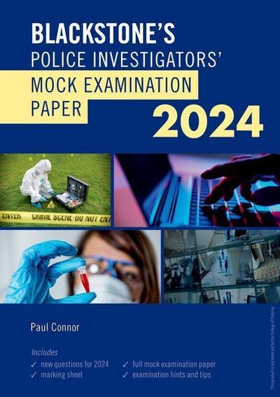 Blackstone’s Police Investigators Mock Exam 2024