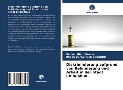 Diskriminierung aufgrund von Behinderung und Arbeit in der Stadt Chihuahua