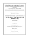 Commentationes astronomicae ad theoriam perturbati