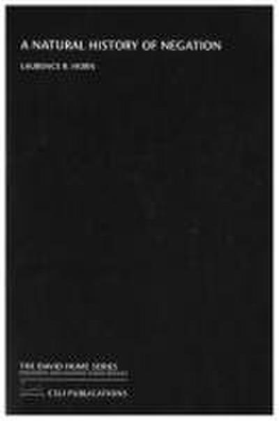 Horn, L: Natural History of Negation