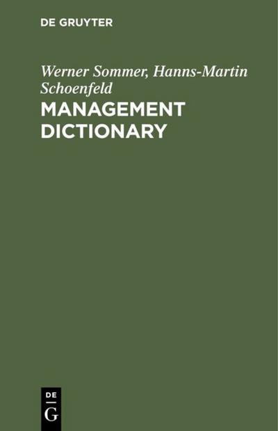 Management Dictionary