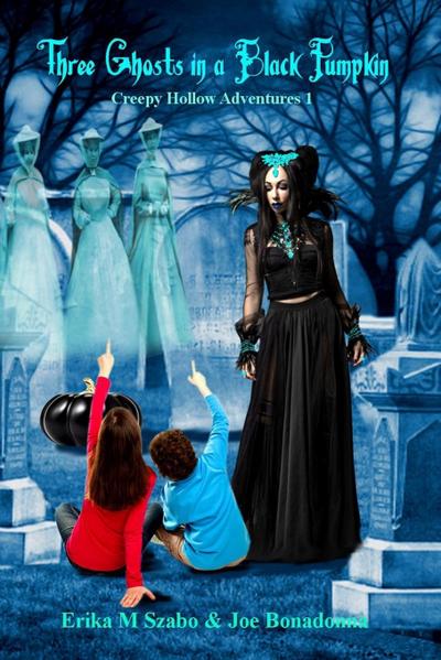 Three Ghosts in a Black Pumpkin