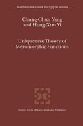 Uniqueness Theory of Meromorphic Functions