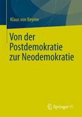 Von der Postdemokratie zur Neodemokratie