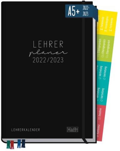 Lehrer-Planer A5+ 22/23 [Black Edition]
