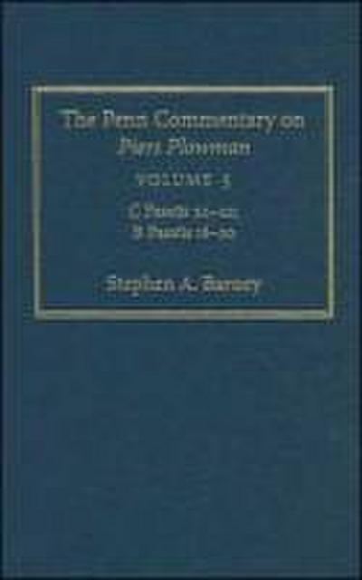 The Penn Commentary on Piers Plowman, Volume 5