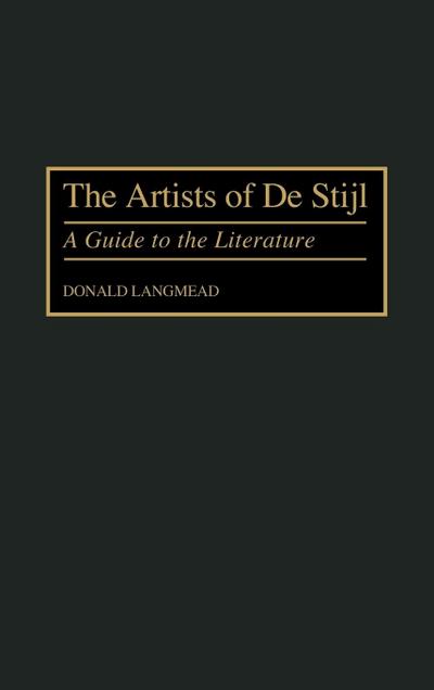 The Artists of de Stijl