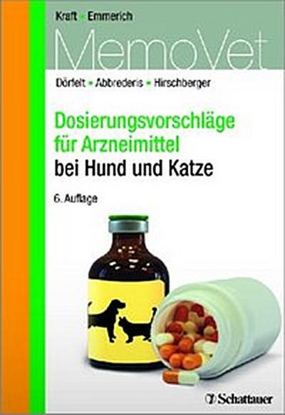 Dosierungsvorschläge für Arzneimittel bei Hund und Katze