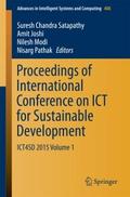 Proceedings of International Conference on ICT for