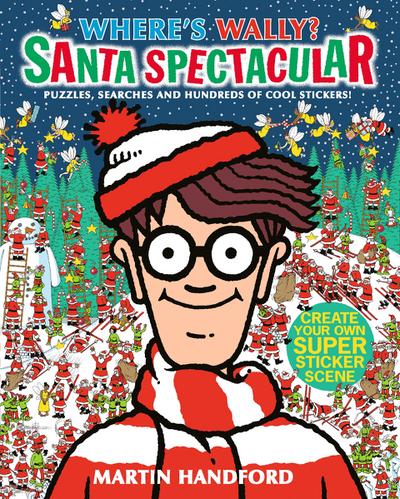 Where’s Wally? Santa Spectacular Sticker Activity Book