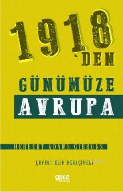 1918den Günümüze Avrupa