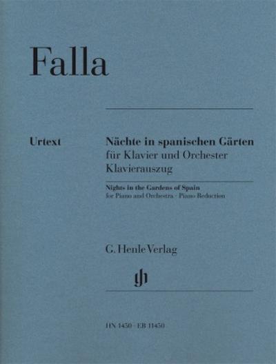 Manuel de Falla - Nächte in spanischen Gärten für Klavier und Orchester
