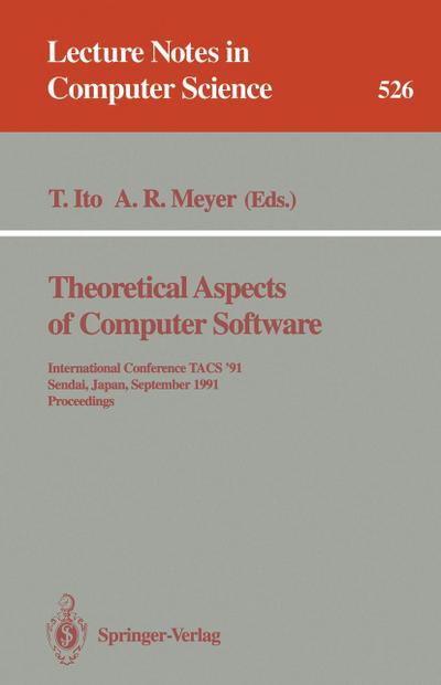 Theoretical Aspects of Computer Software