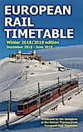 Potter, J: European Rail Timetable Winter 2018-2019 Edition