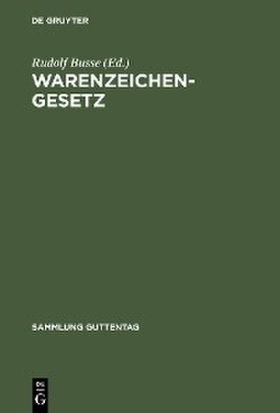 Warenzeichengesetz