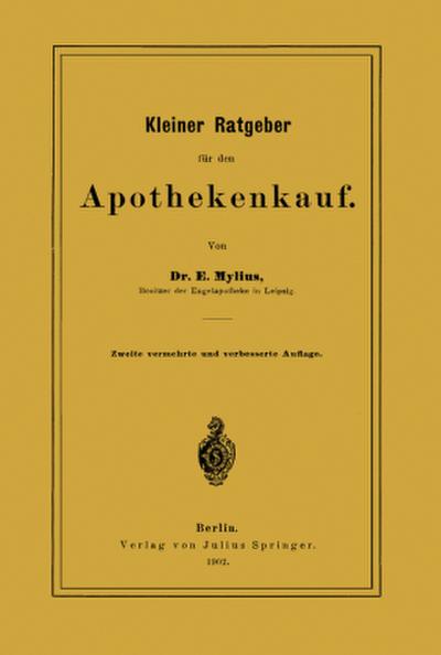 Kleiner Ratgeber für den Apothekenkauf