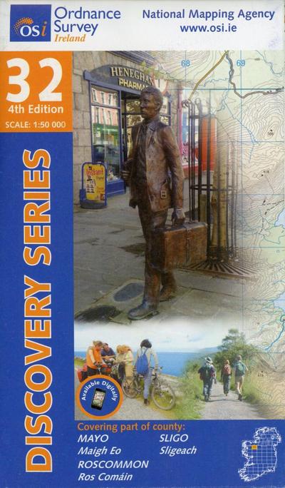 Ordnance Survey Irland Blatt 32