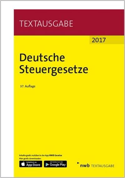 Deutsche Steuergesetze (Textausgabe)