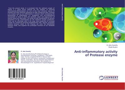 Anti-inflammatory activity of Protease enzyme