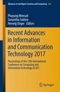 Recent Advances in Information and Communication T