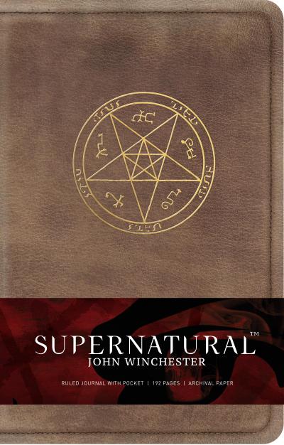 Supernatural: John Winchester Hardcover Ruled Journal