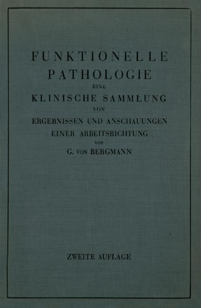 Funktionelle Pathologie