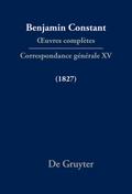 Correspondance générale 1827