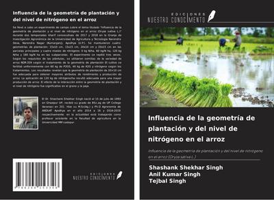 Influencia de la geometría de plantación y del nivel de nitrógeno en el arroz