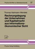 Rechnungslegung der Unternehmen und Kapitalmarkt a