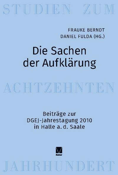 Die Sachen der Aufklärung
