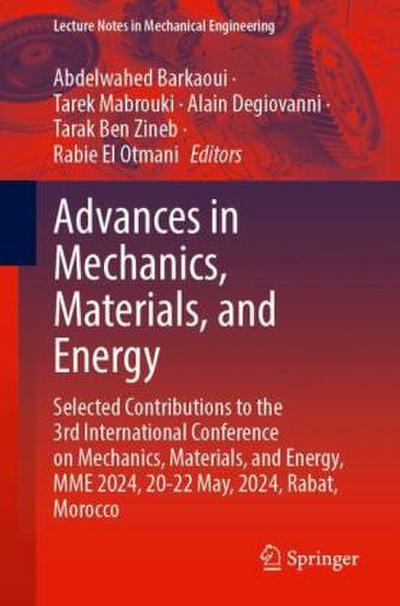 Advances in Mechanics, Materials, and Energy