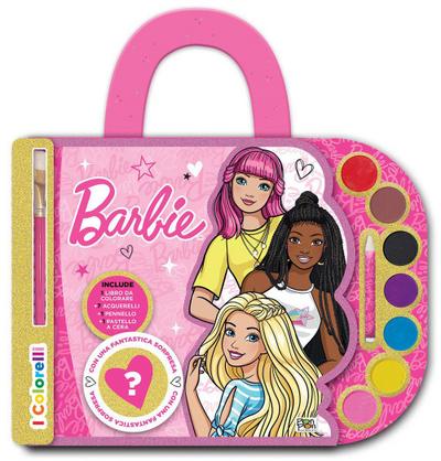 Barbie. Valigetta con acquerelli. I colorelli