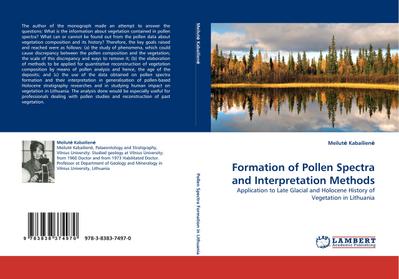 Formation of Pollen Spectra and Interpretation Methods - Meilut Kabailien